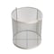 Anysizebasket Round Wire Mesh Basket: 8Dia. x 8H, 304 SS, 3/16 Rod Frame, Mesh: 30 x .012 TMT-080RND080-C30S - alternate 3